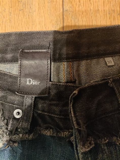 dior women's jeans|Dior cummerbund jeans.